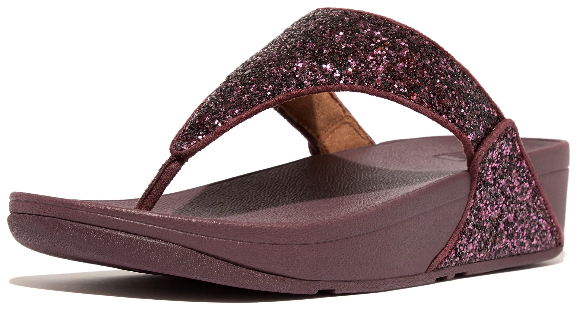

Fitflop Dianette "Lulu", летние туфли с блестящей повязкой, фиолетовый