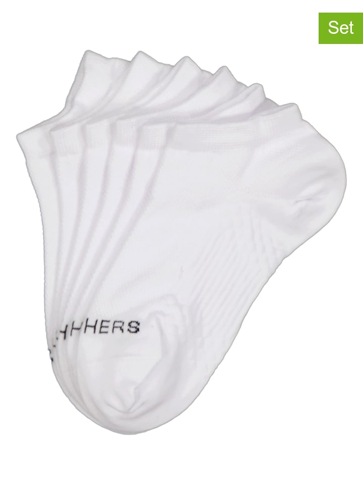 

Skechers Набор из 6 белых носков