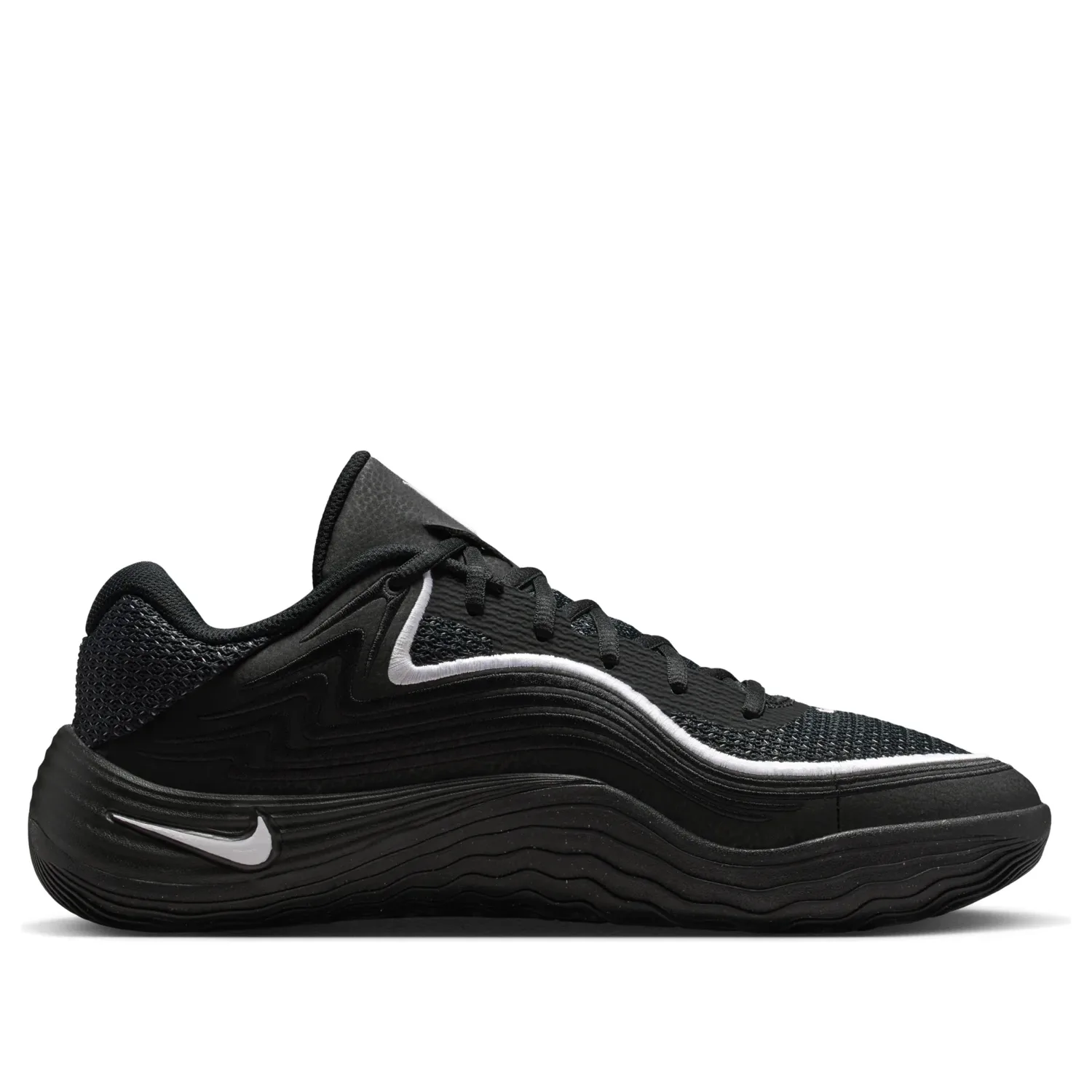 Кроссовки Nike Precision 8 Low 'Black White' — фото 2