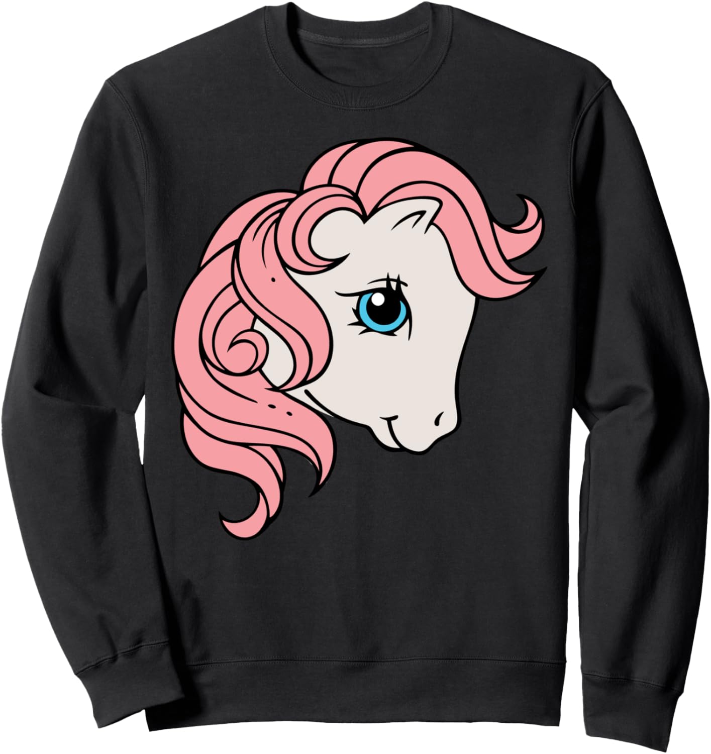 

Толстовка My Little Pony с большим лицом, черная, Черный, Толстовка My Little Pony с большим лицом, черная