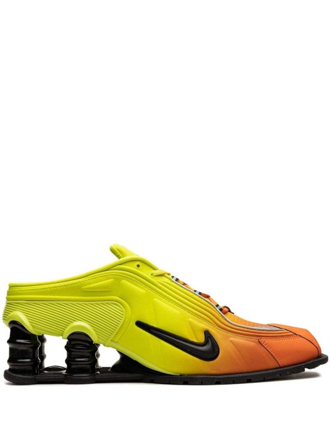 

Nike кроссовки x Martine Rose Shox R4 Mule Safety Orange, желтый