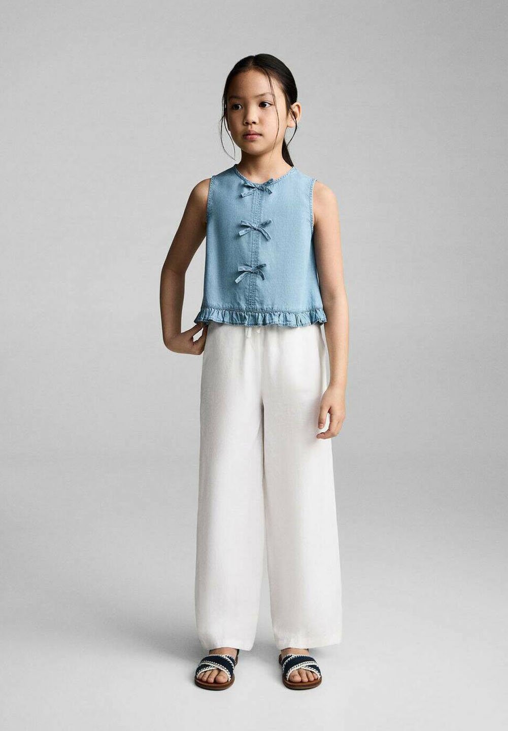 

Топ KID COCO Mango Kids, синий