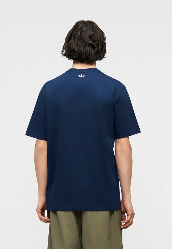Базовая футболка унисекс Adidas Originals, Night Indigo — фото 3