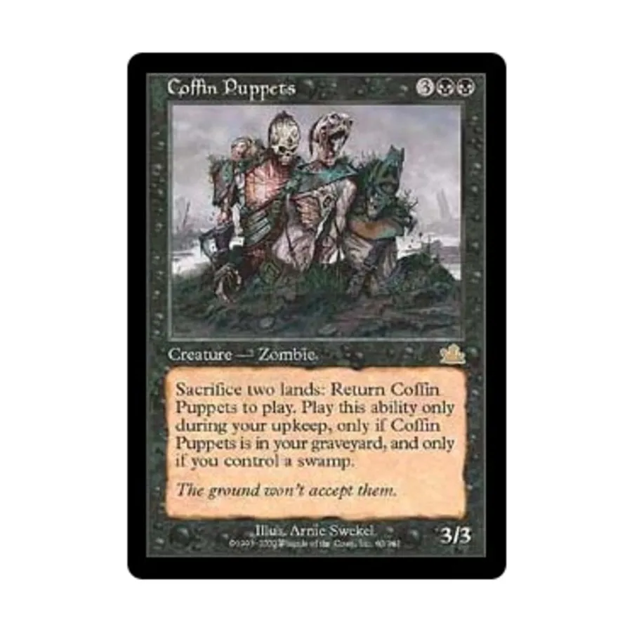 

CCG Марионетки в гробу (клавиша R), MTG - Prophecy