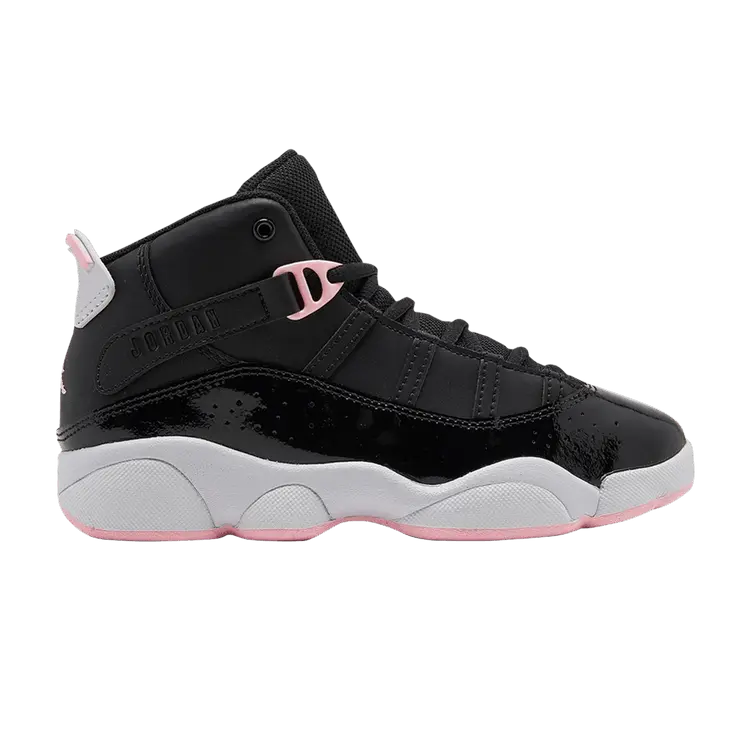 

Кроссовки Air Jordan Jordan 6 Rings PS 'Black Arctic Punch', черный