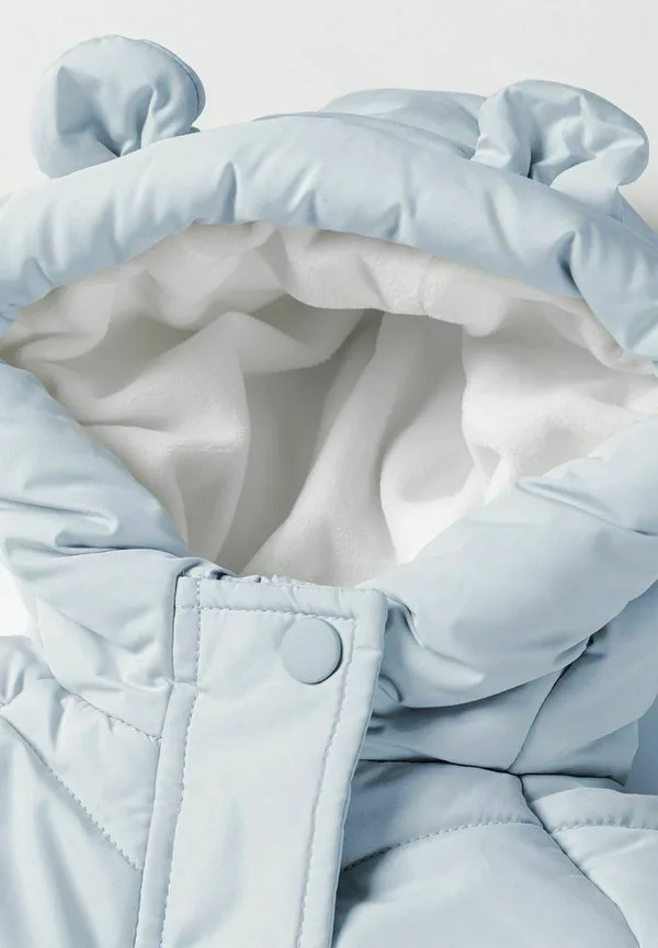 Ушки на капюшоне зимнего комбинезона Minoti, Light Blue — фото 3