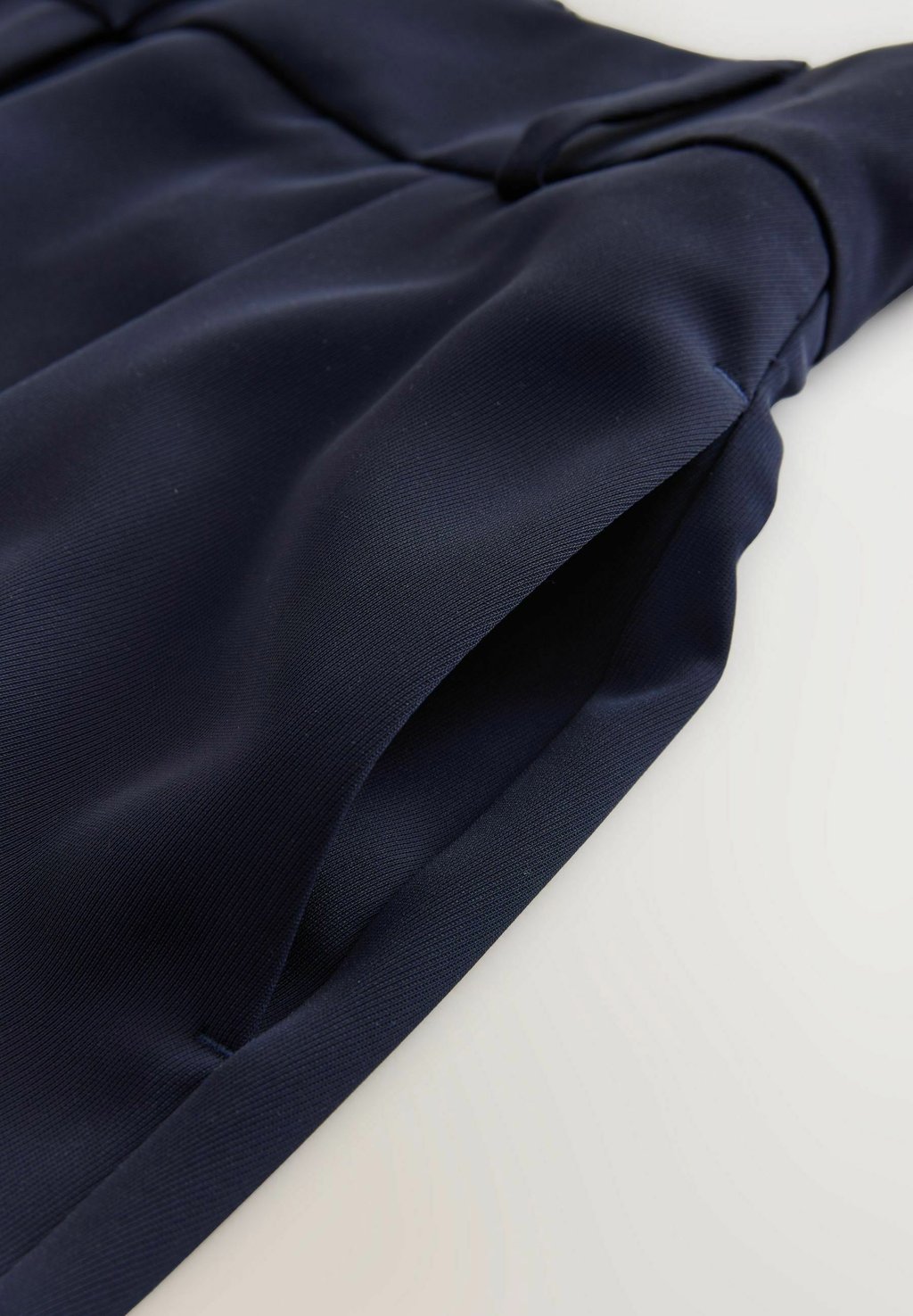 Брюки ELASTICATED BACK WIDE Next, синий — фото 3