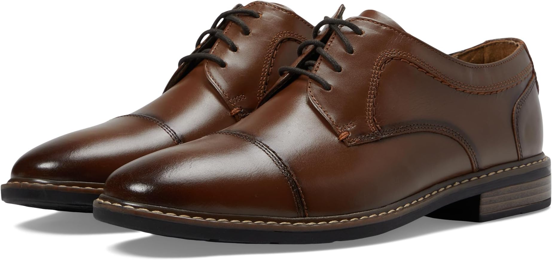

Оксфорды Nunn Bush Hayden Cap Toe Oxford, цвет Cognac