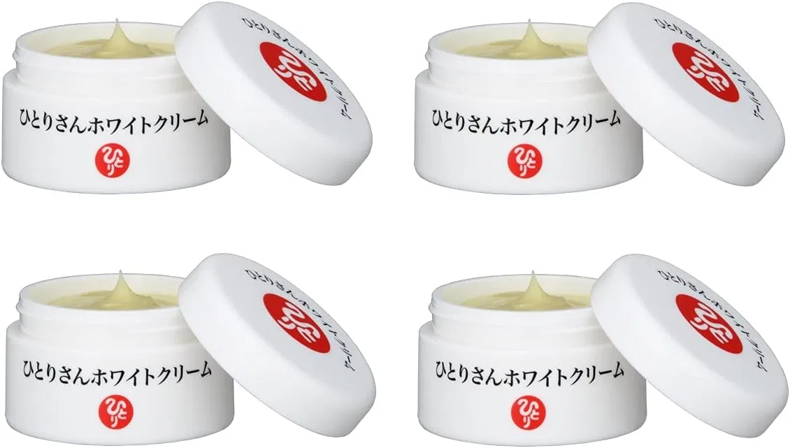 Дневной крем Ginza Marukan Hitori White Cream, набор 4 шт, 31 г