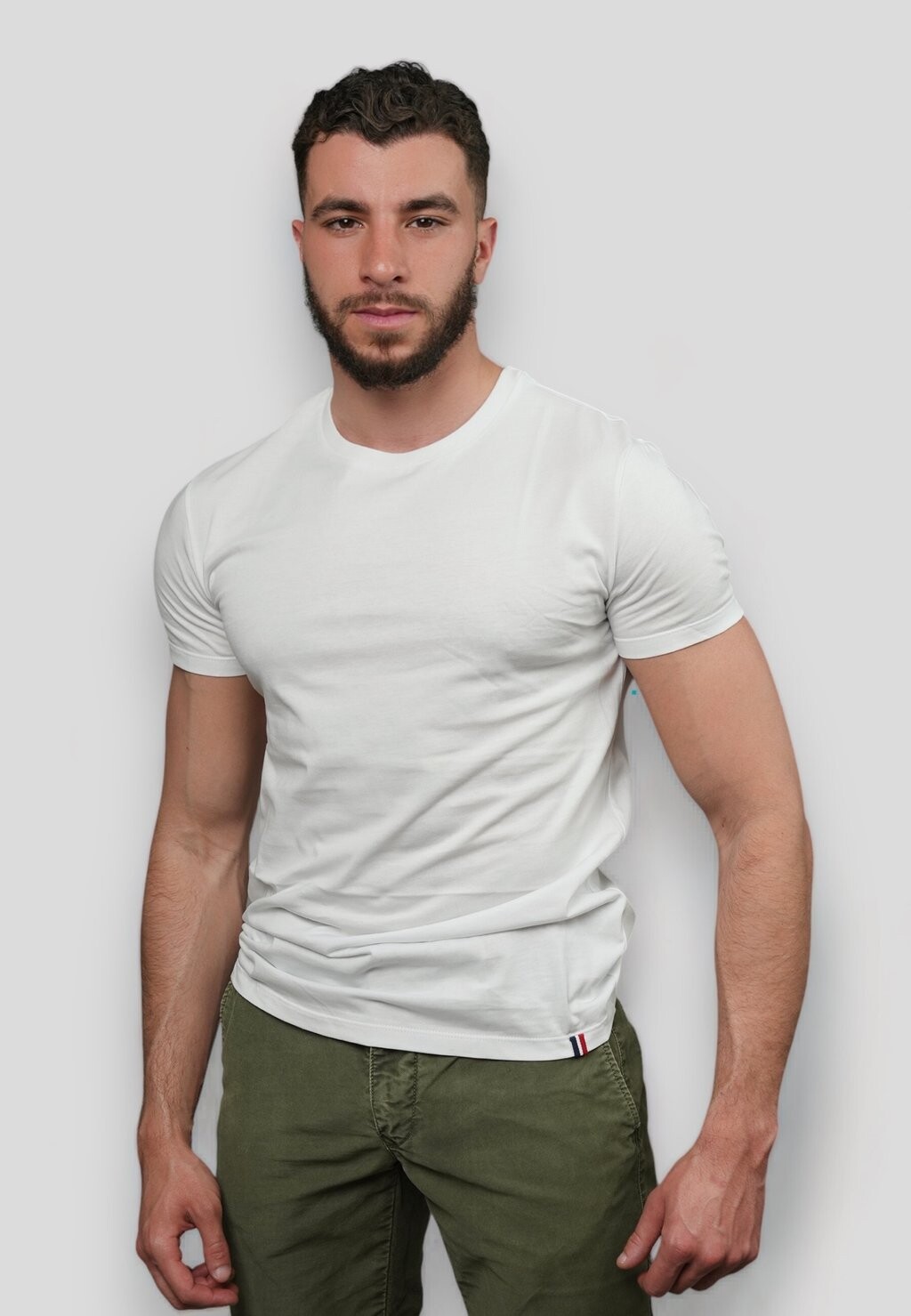 

Футболка базовая MADE IN FRANCE Erverte Paris, цвет white