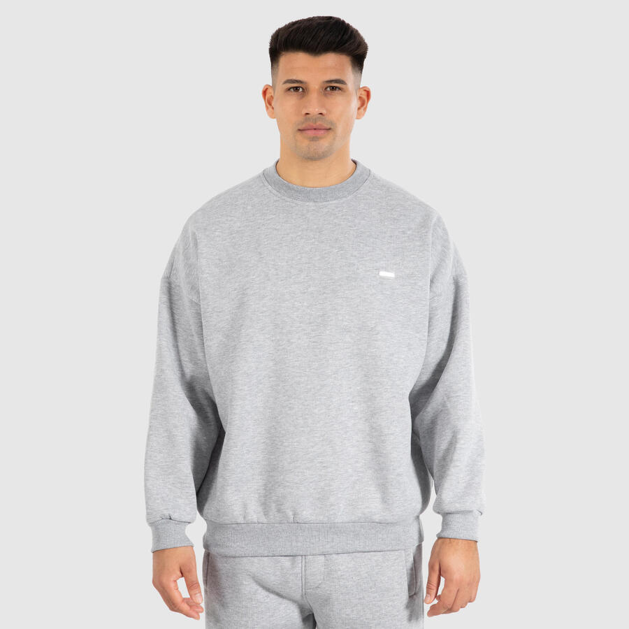 

SMILODOX Мужская толстовка Kade Grey Melange