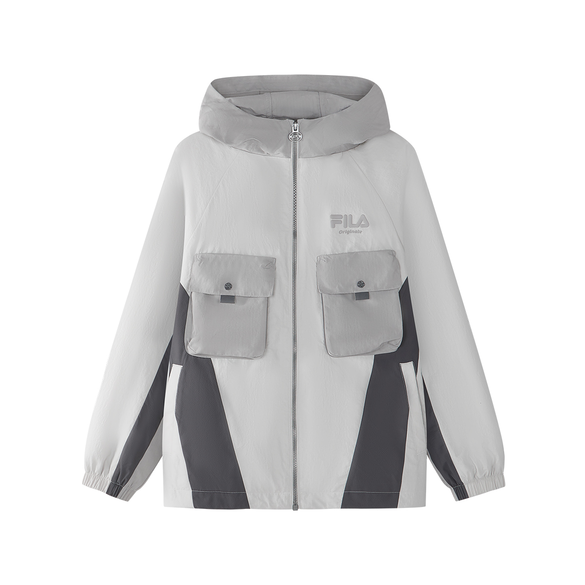 FILA KIDS Детское пальто Woven Stratum Gray — фото 3