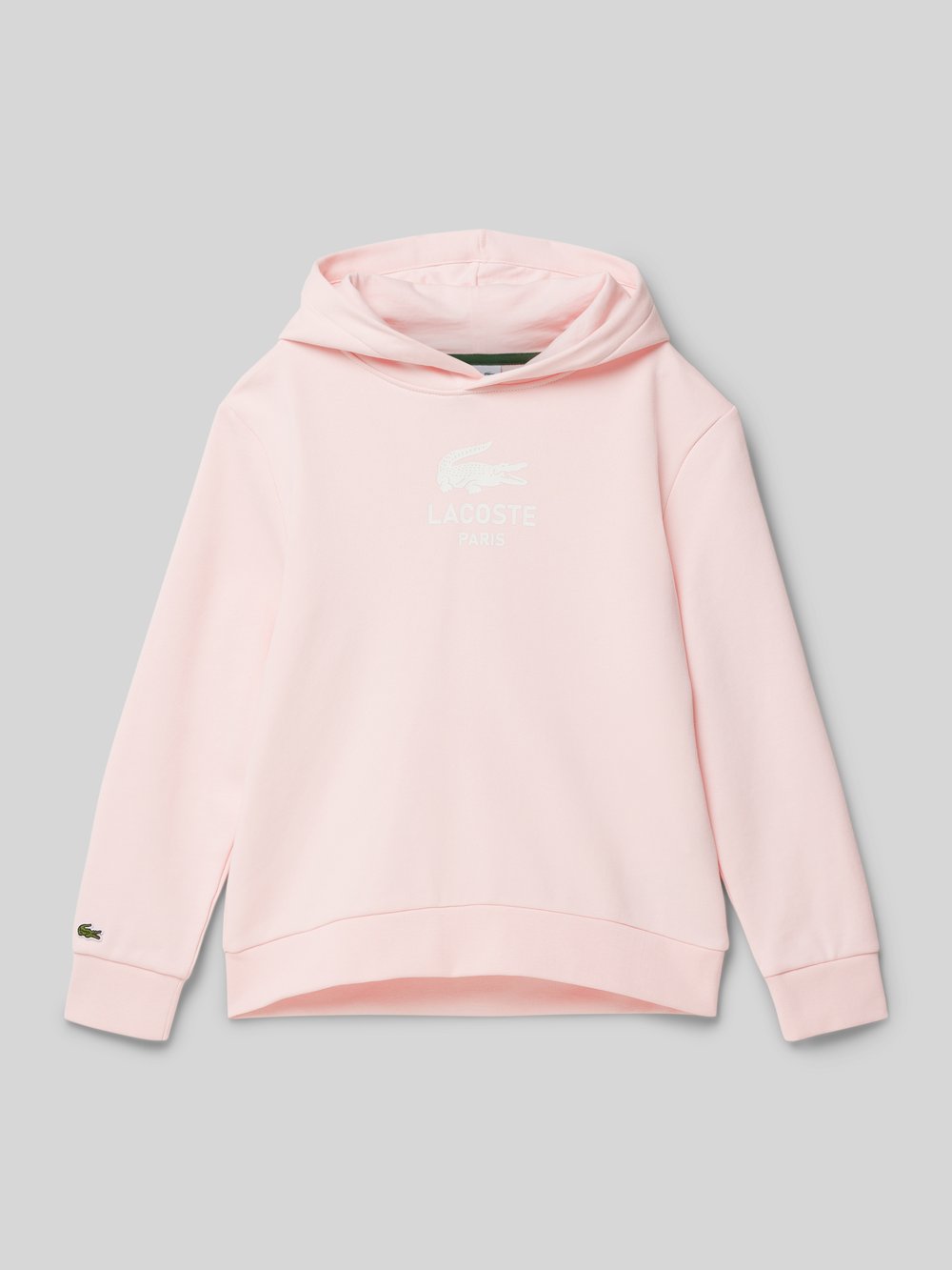 

Толстовка с капюшоном и этикеткой Lacoste, светло-розовый
