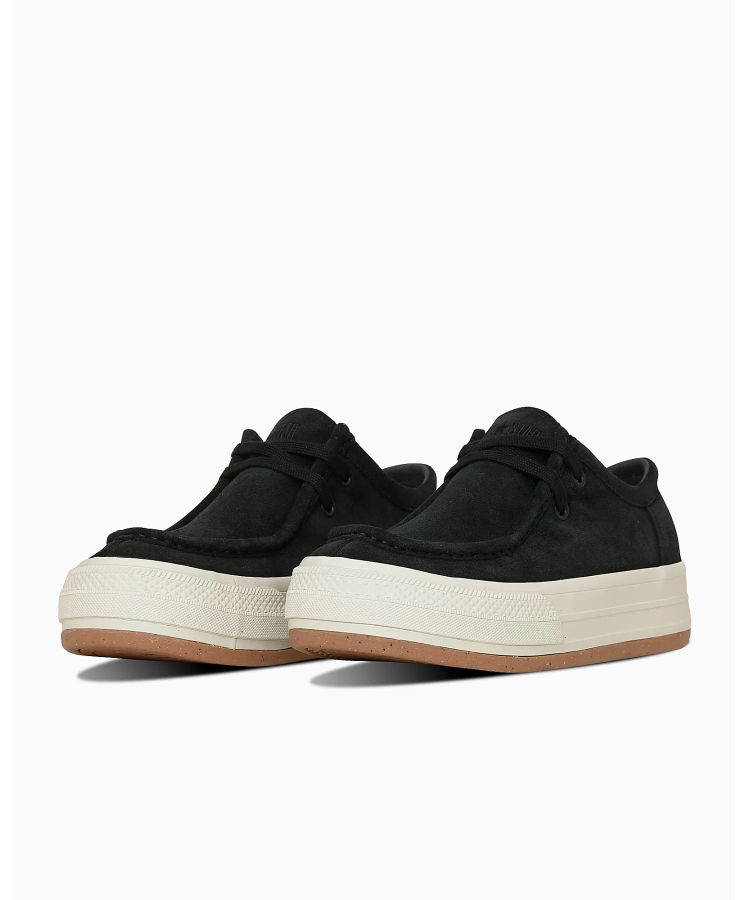Унисекс мокасины CONVERSE ALL STAR BOARDERSTAR из замши чёрные — фото 3