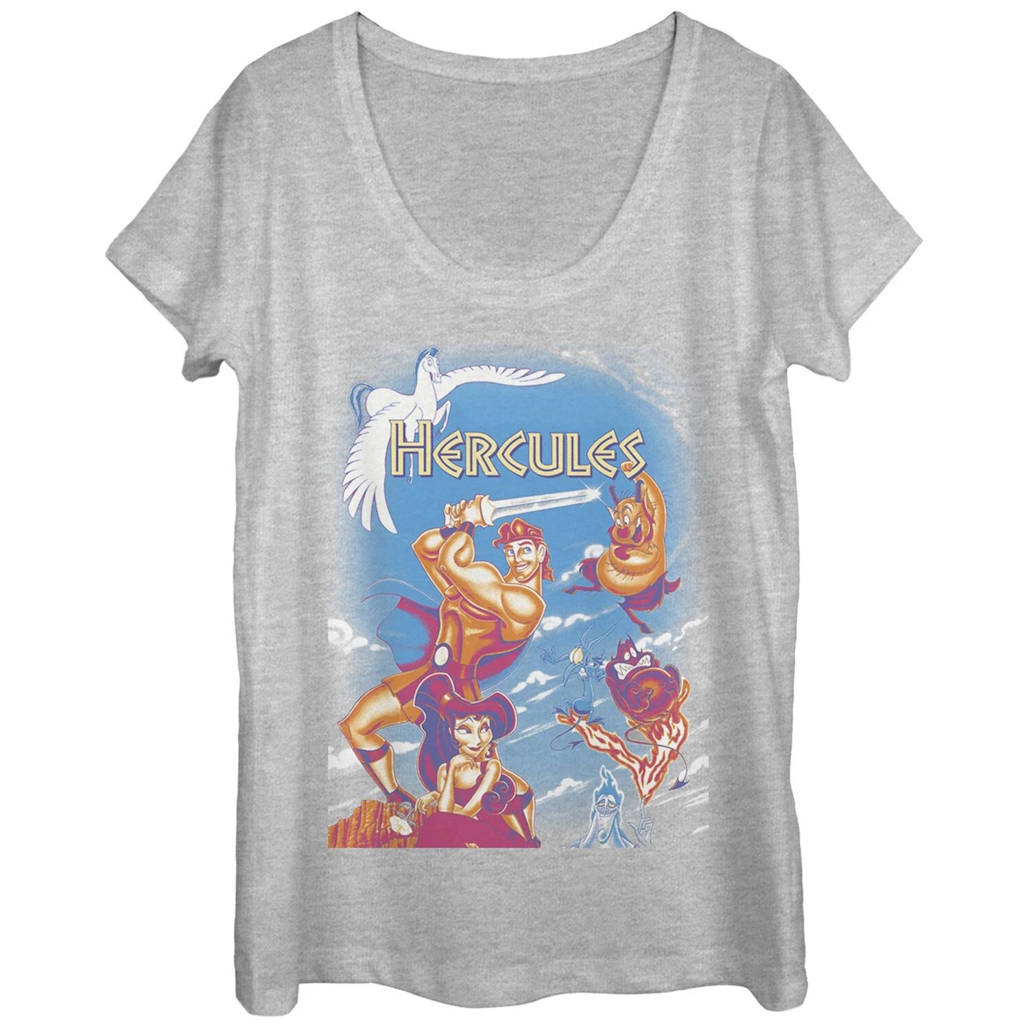 

Постер фильма Disney's Hercules Juniors, обложка DVD, футболка с круглым вырезом Licensed Character
