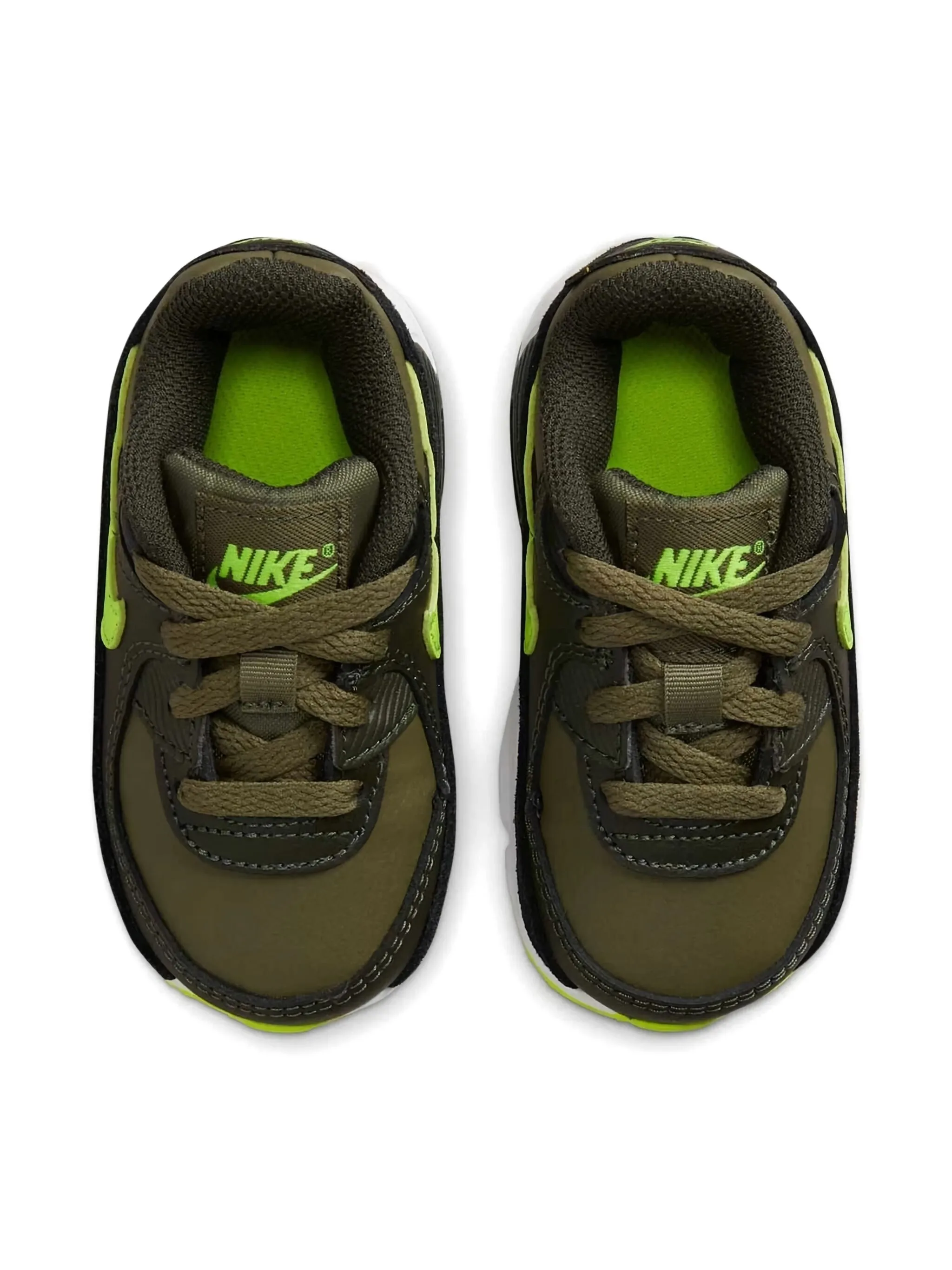 Кроссовки Air Max 90 LTR Nike Kids, зеленый — фото 4