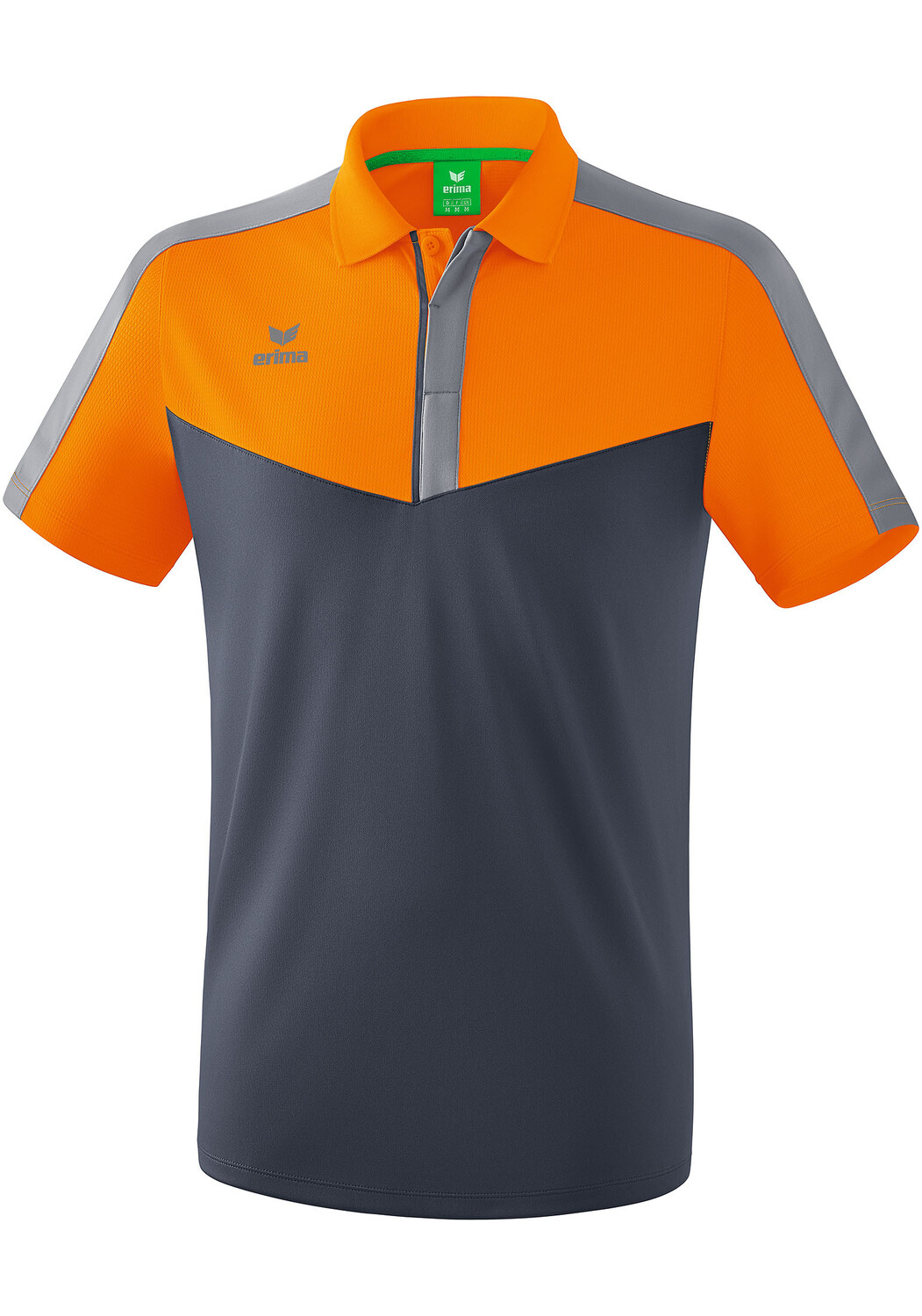 

Поло erima Squad, цвет new orange/slate grey/monument grey