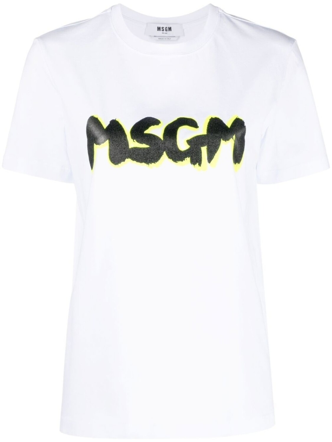 

MSGM футболка с логотипом, белый