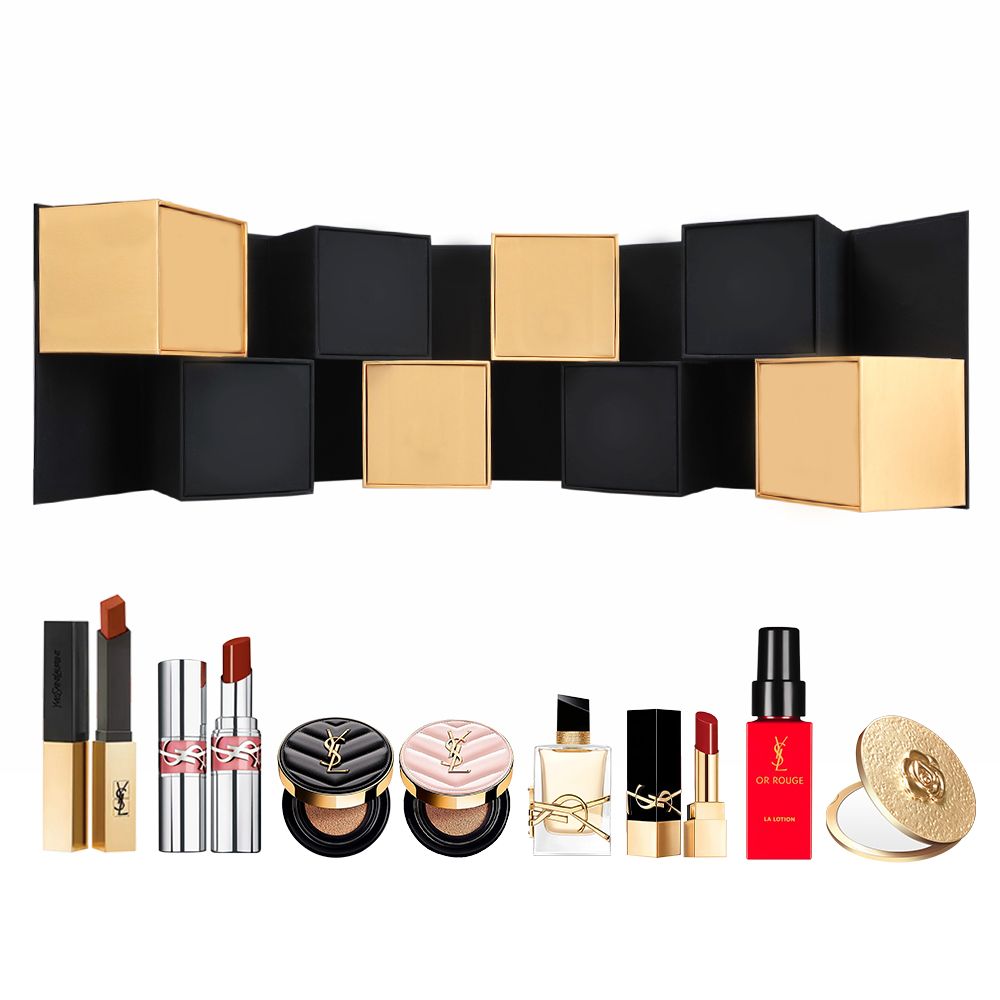 

Набор помад для макияжа легко растушевывается натуральный матовый выравнивает тон кожи комплект из восьми штук SAINT LAURENT