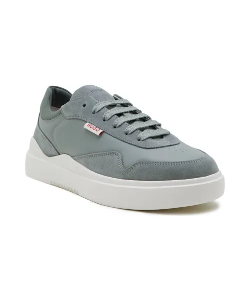 

Кожаные кроссовки Blake Hugo, серый