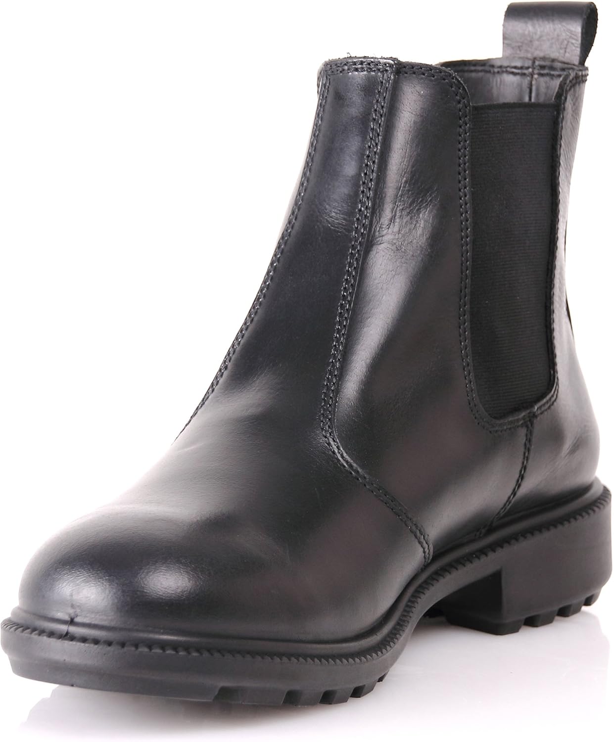 Ботинки BURGAN 640 Chelsea Combat Fashion, Унисекс (для походов и повседневной носки) для мужчин и женщин, Ботильоны, Натуральная замша и кожа, Легкие, водоотталкивающие, вдохновленные военной обувью, черный — фото 2