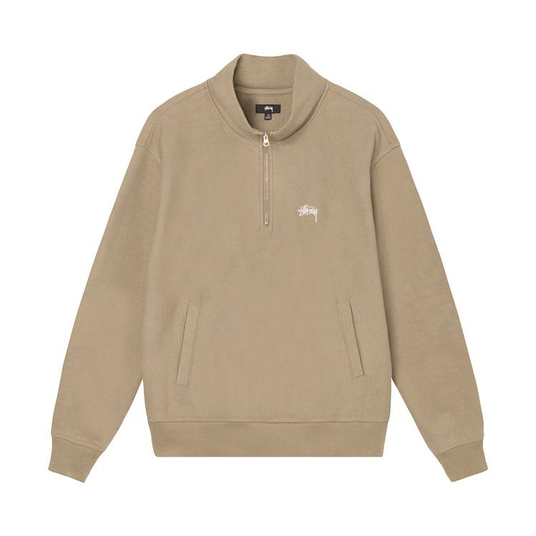 

Топ Stussy Overdyed Stock Logo Mock, Khaki