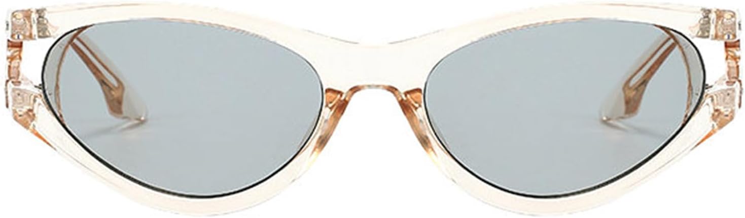 

Солнцезащитные очки Willochra Cat Eye для женщин, модные градиентные оттенки, защита от ультрафиолета UV400 для мужчин, трендовые овальные солнцезащитные очки в стиле панк, C5