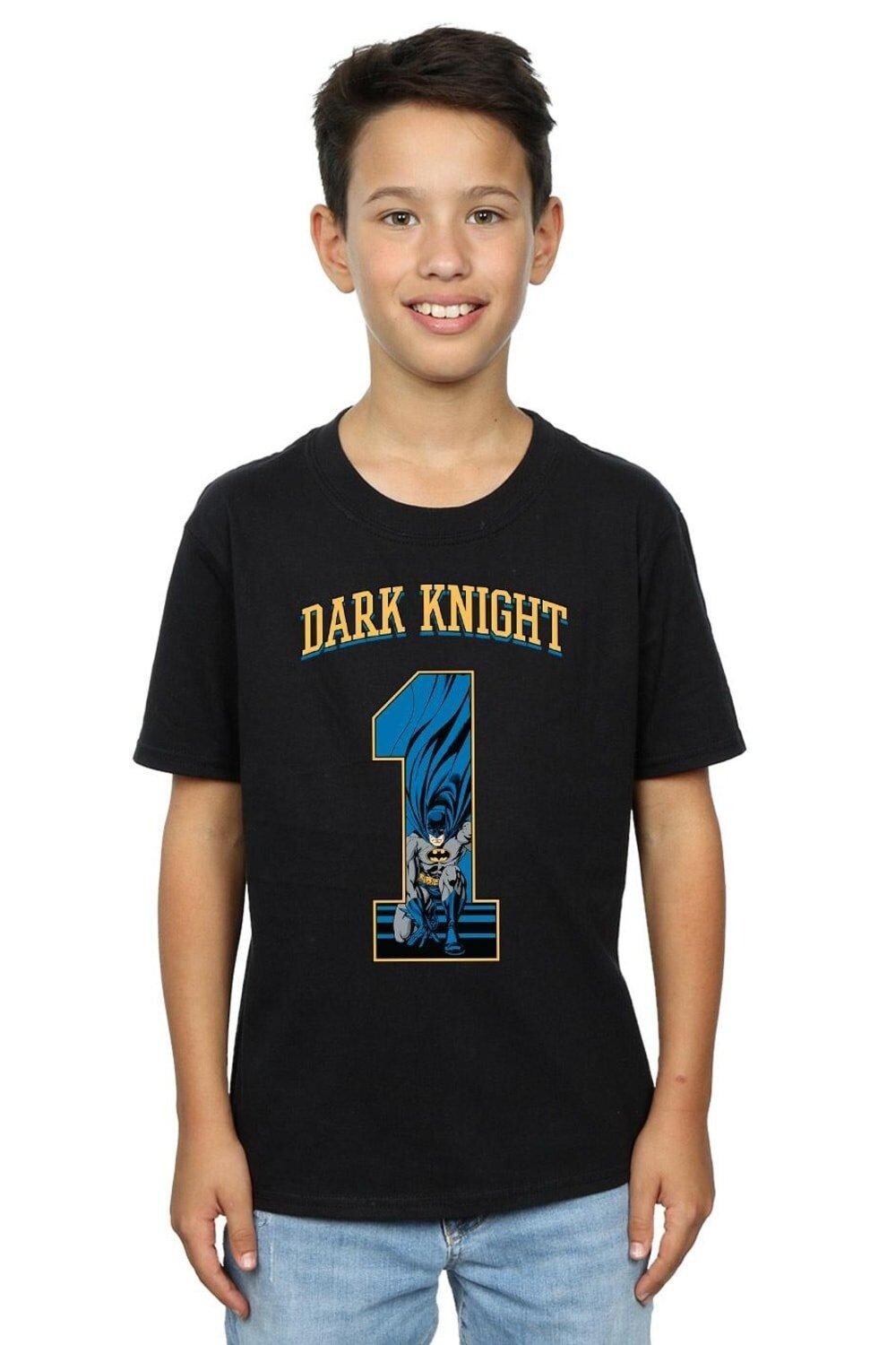 

Футболка Batman Football Dark Knight DC Comics, черный