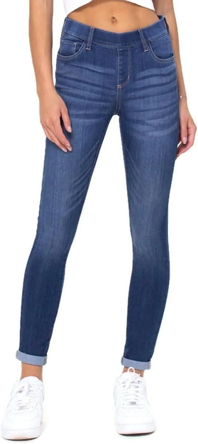 

Джинсы Cello Mid Rise Pull On Crop Skinny Cello Jeans