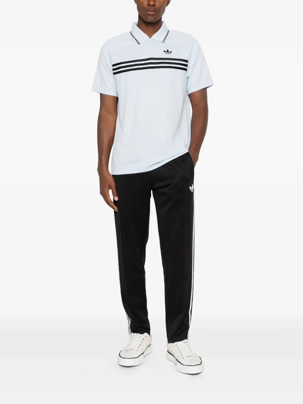 Спортивные штаны AFA с логотипом Adidas, черный — фото 2