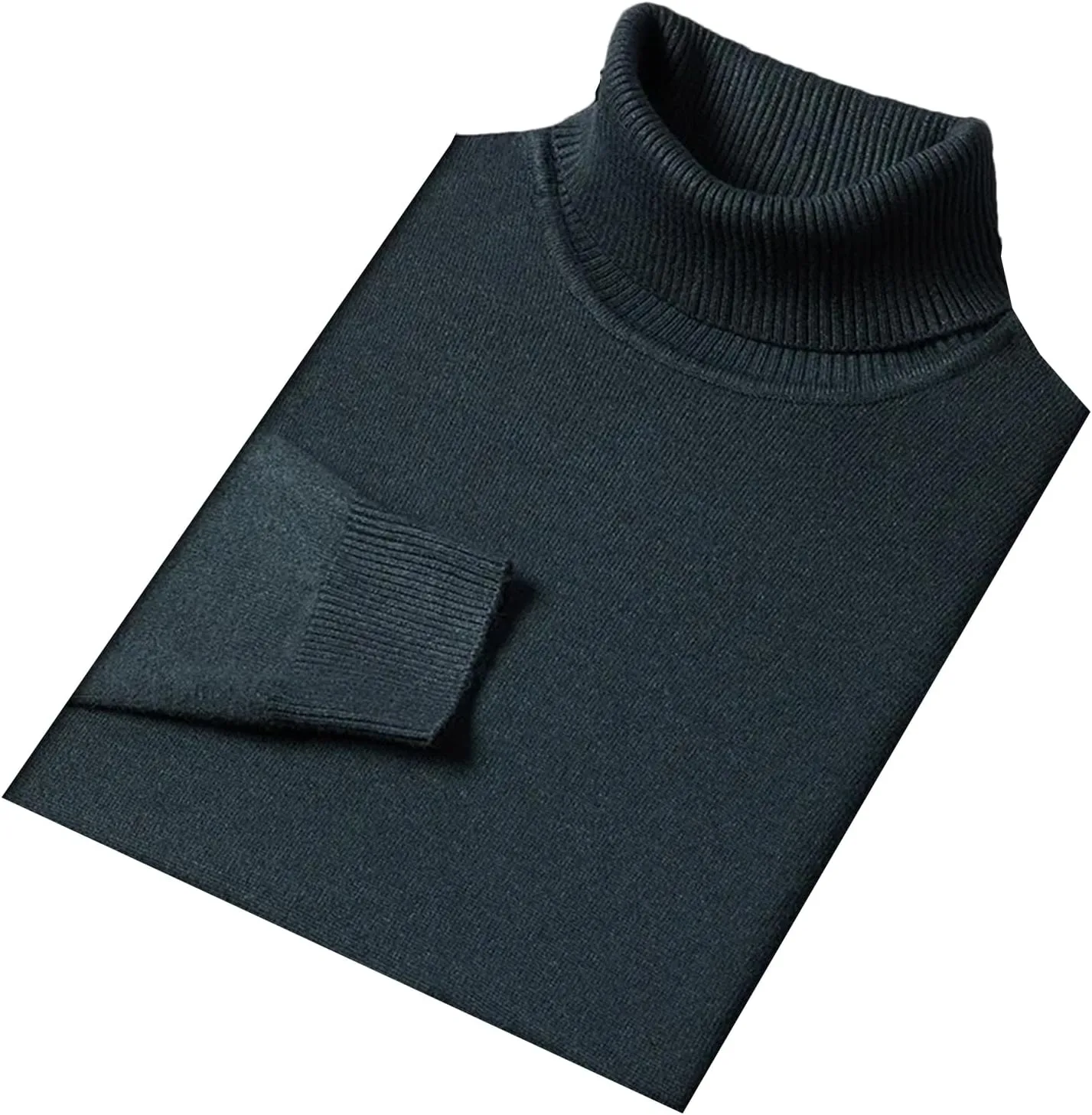 

Мужской свитер водолазка Slim Fit