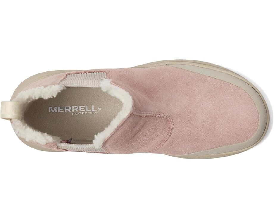 Ботинки Merrell Marquette водонепроницаемые замшевые, светло-розовый — фото 2
