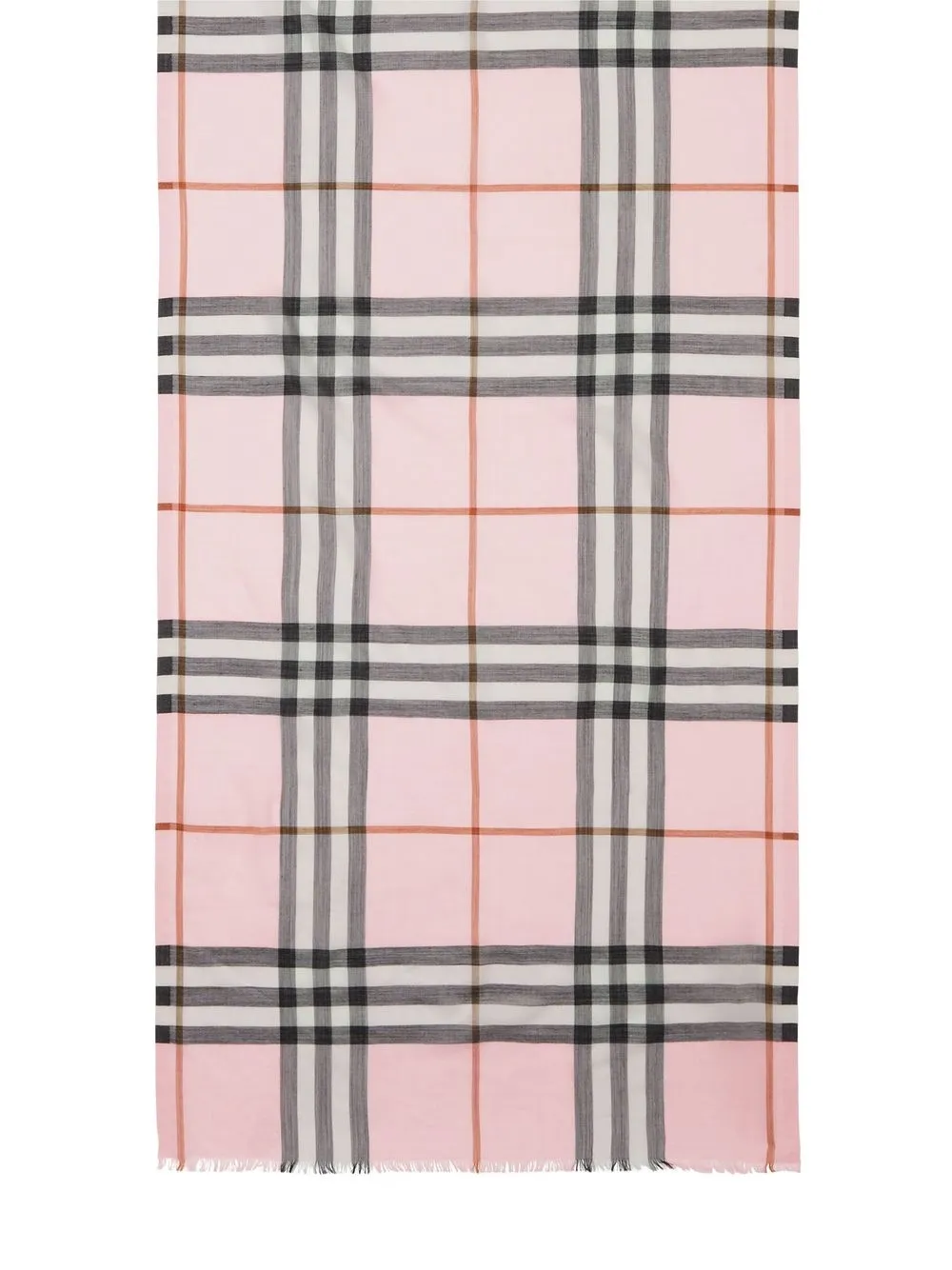 

Шарф в клетку House Check BURBERRY, розовый
