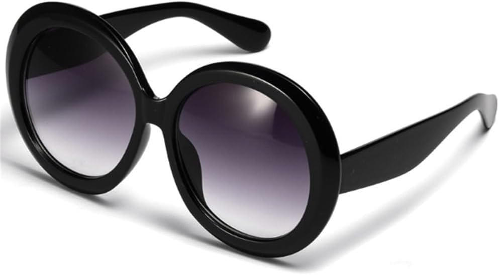 

Винтажные большие круглые солнцезащитные очки для женщин и мужчин, большие солнцезащитные очки с градиентным переходом цвета, модные мужские зеркальные солнцезащитные очки KTUCN, H