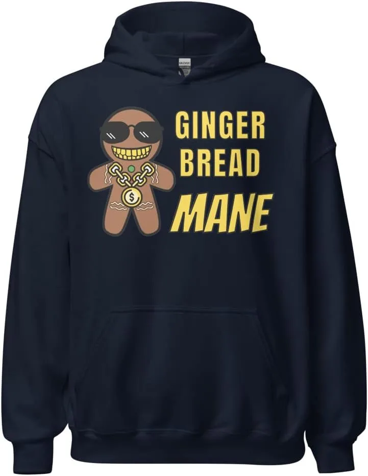 Толстовка Funny Gingerbread Mane 901 Memphis Tennessee Generic, темно-синий
