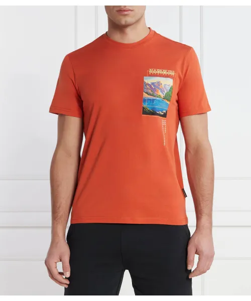 

Футболка s-canada Regular fit Napapijri, оранжевый