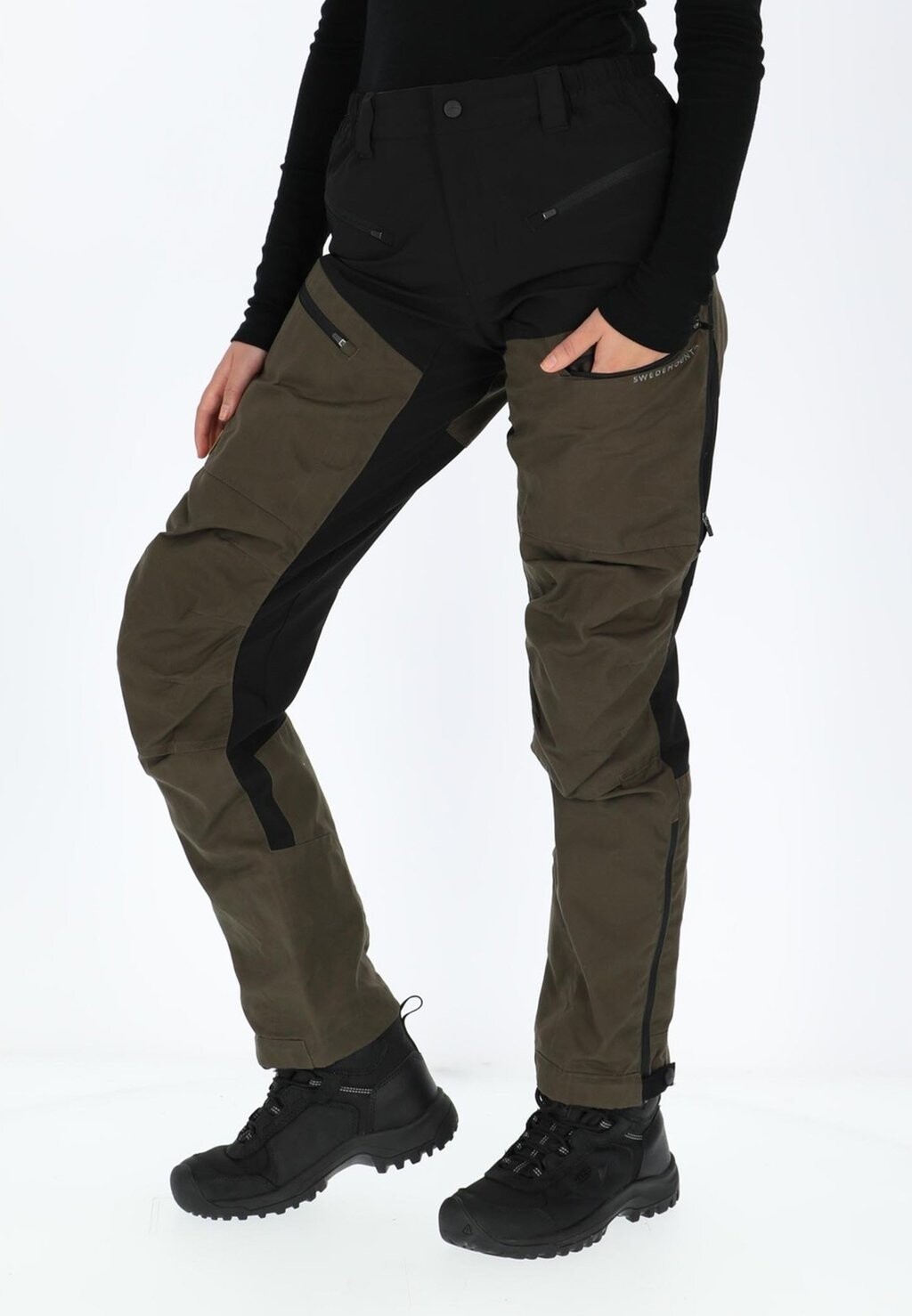 

Уличные брюки Nordkap Stretch Swedemount, оливковый