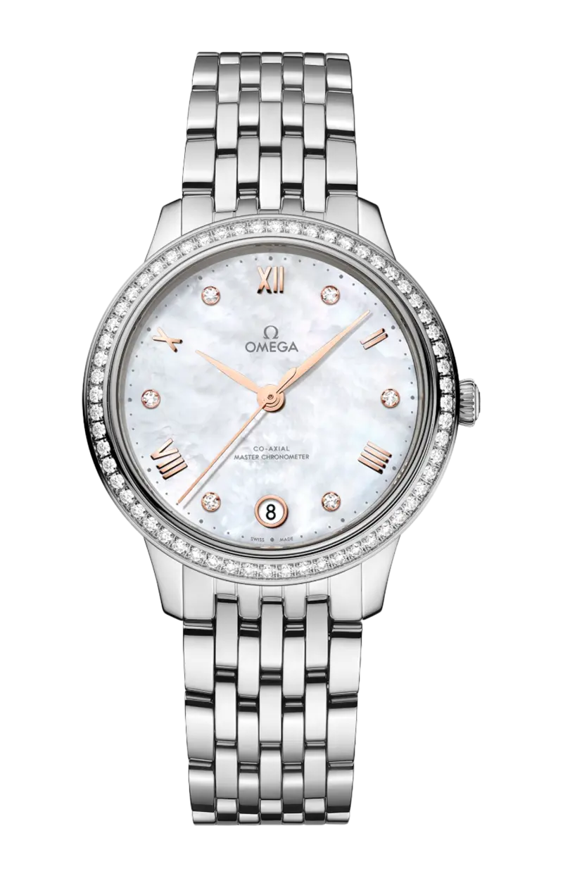 

De ville prestige 34 мм, сталь на стали - 434.15.34.20.55.001 OMEGA