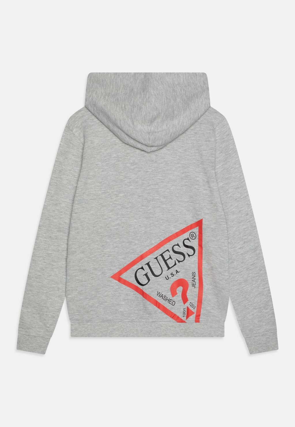 Толстовка JUNIOR ZIP UP HOODED ACTIVE CORE Guess, цвет light heather grey — фото 2