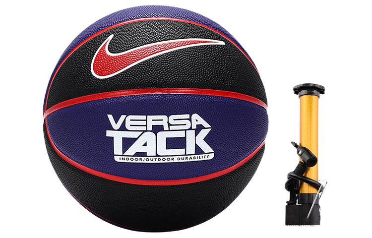 

Nike Баскетбольный мяч PU черно-сине-красный размер 7 тренировочный унисекс