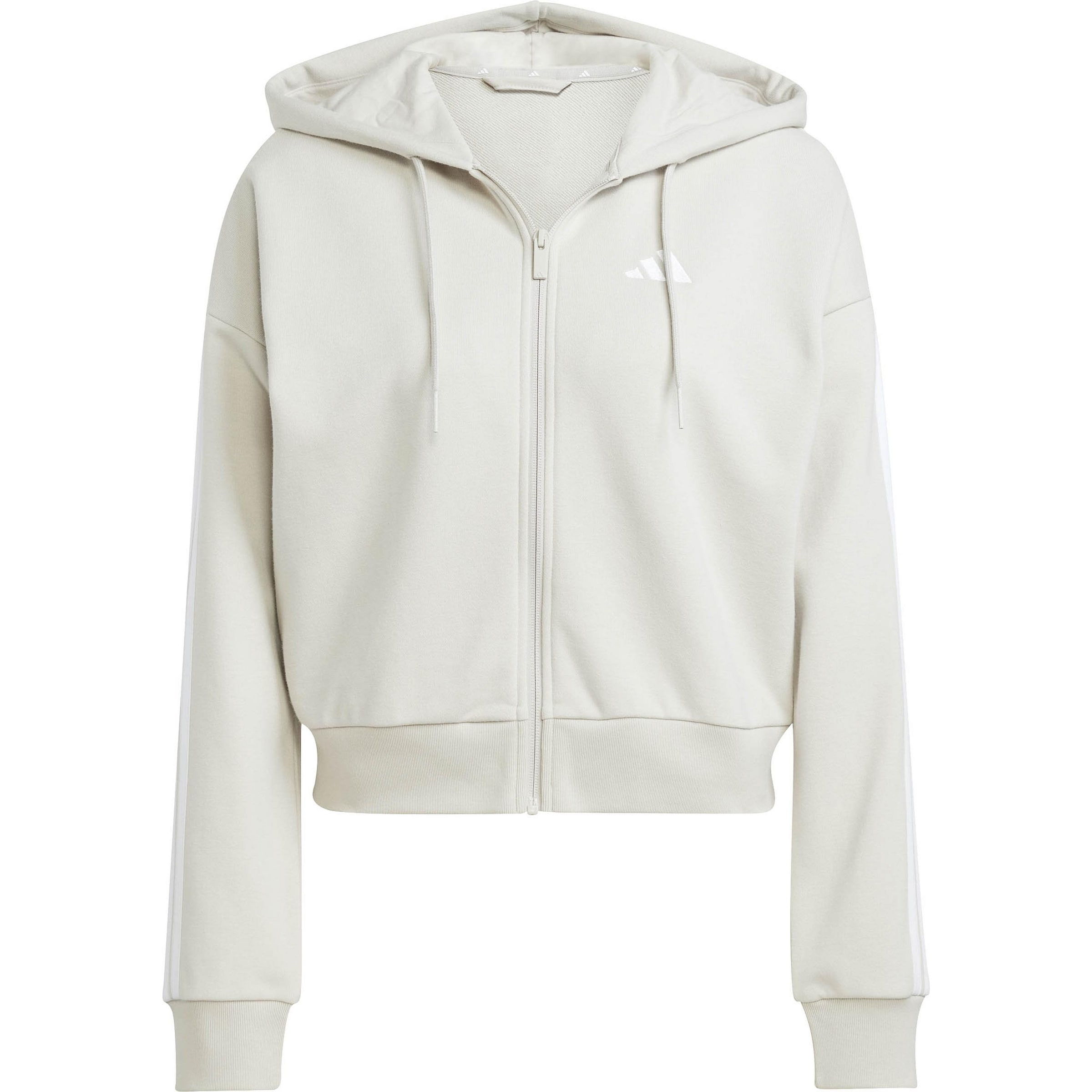 

Adidas Sportswear Толстовка с молнией 'Essentials' Athletic в цвете White, Wool White