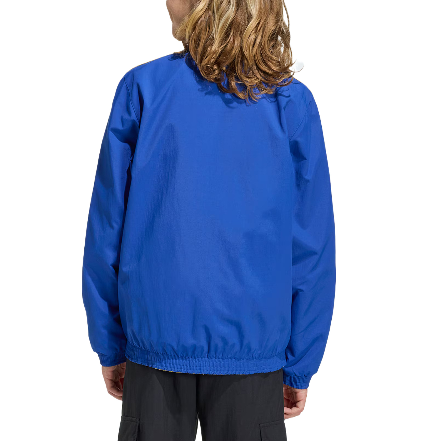 Детская куртка Lapel Moderate Adidas Originals, royal синий/светло earth коричневый — фото 4