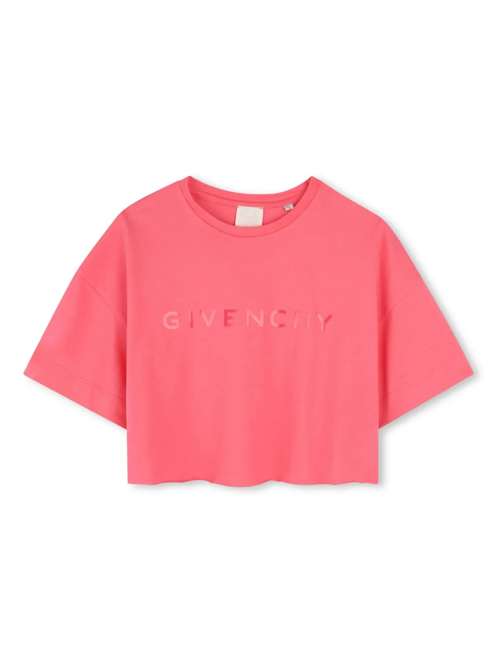 

Футболка с логотипом Givenchy Kids, розовый