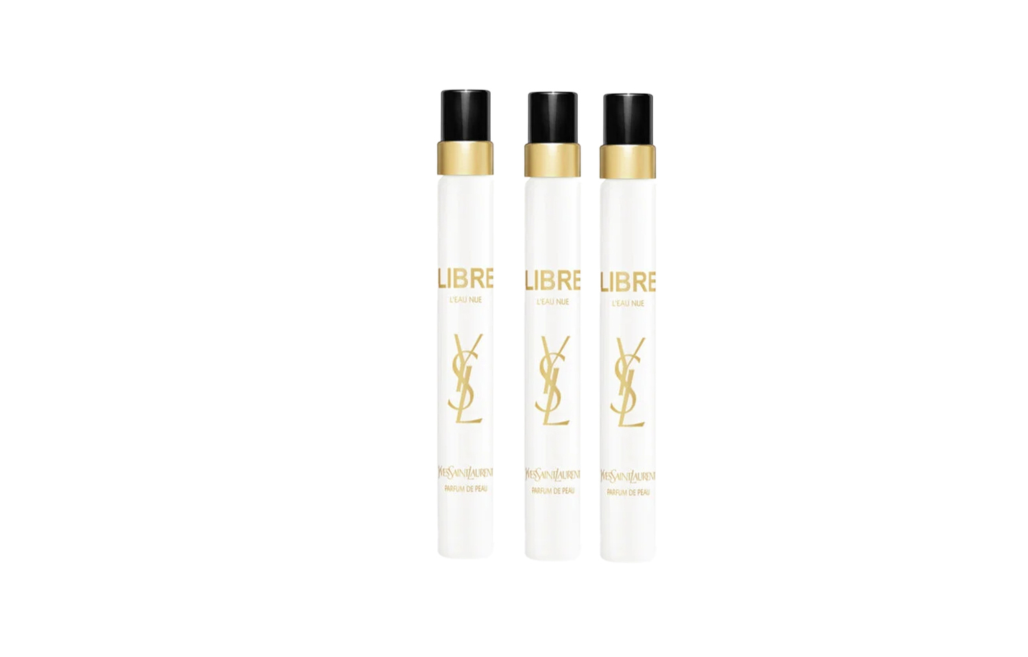 SAINT LAURENT Женский парфюм Nude пробный набор Eau De Parfum с нотами зеленого цитруса и бергамота — фото 4