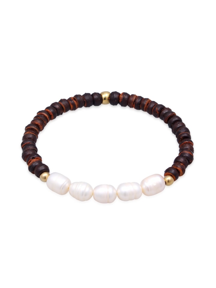 

Elli Браслет из серебра 925 пробы в форме кокоса, коричневый