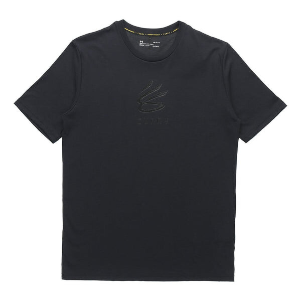 

Футболка men's curry casual round neck cotton short sleeve black Under Armour, черный