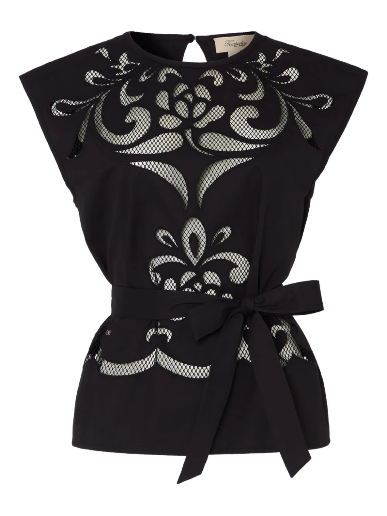

Топ Nelle Temperley London, черный