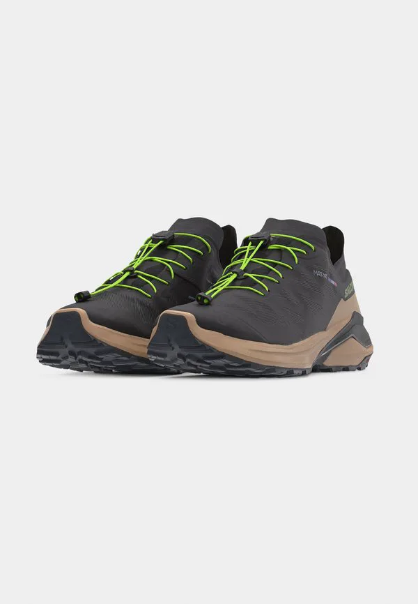 Походные ботинки xa meta Salomon, Black/Oxford Tan/Acid Lime — фото 3