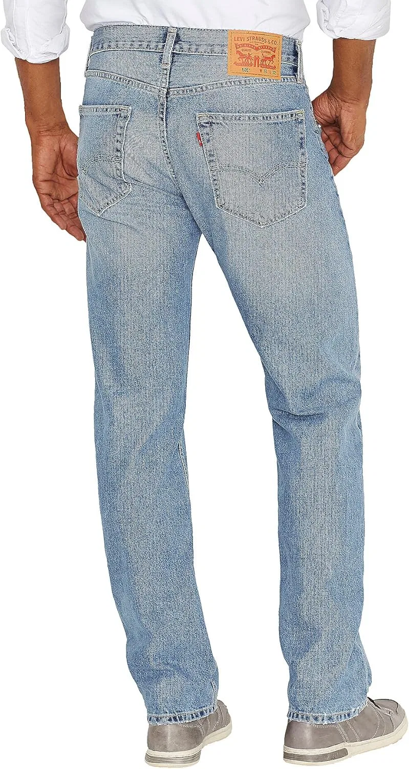 Джинсы Levi's 505 Regular Fit, Kalsomine — фото 2