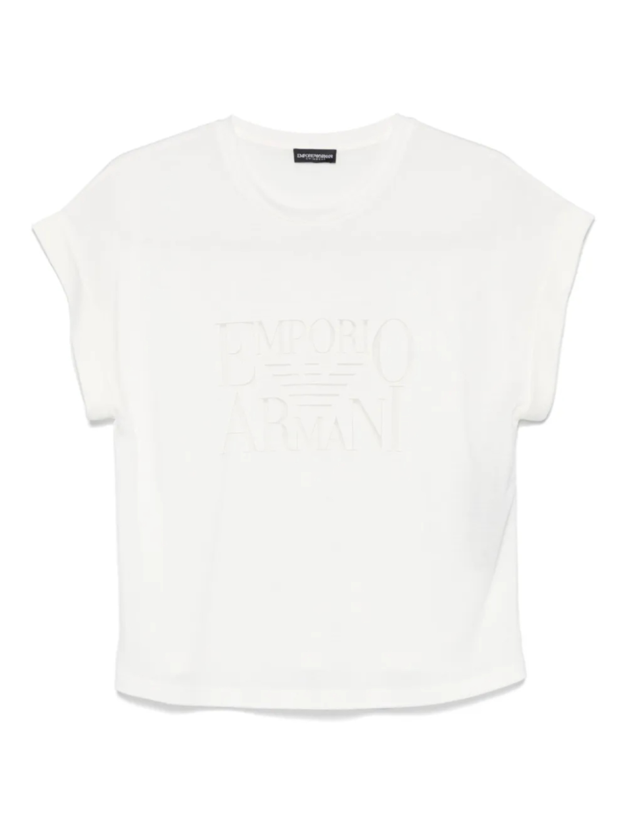 

Футболка с логотипом Emporio Armani, белый